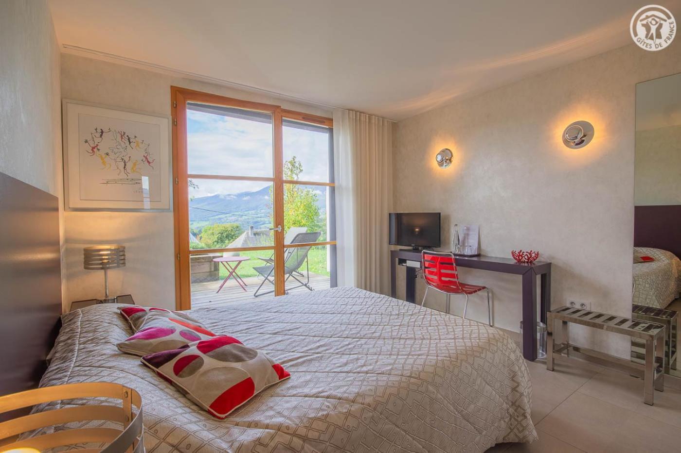 Bed and Breakfast Les Perrelles Bellecombe-en-Beauges Exteriér fotografie