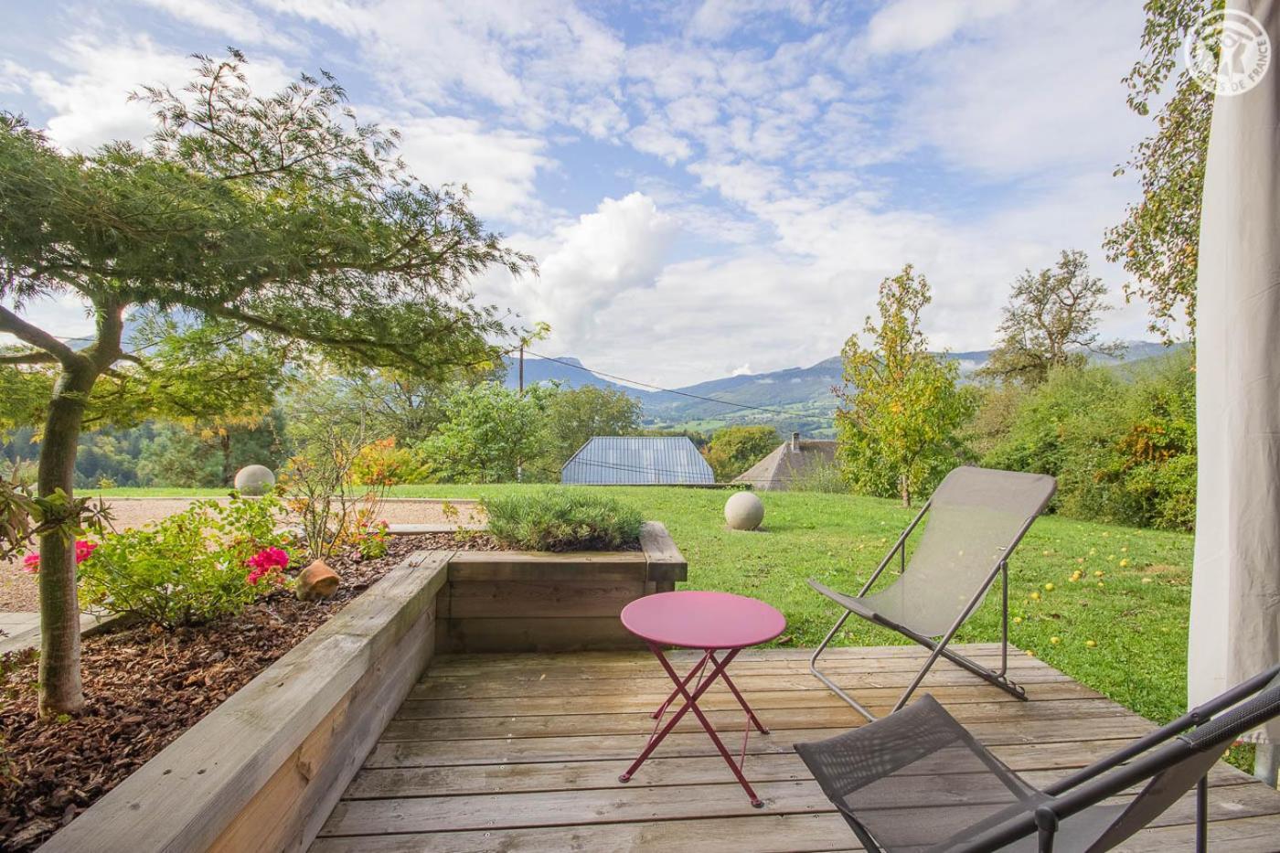 Bed and Breakfast Les Perrelles Bellecombe-en-Beauges Exteriér fotografie